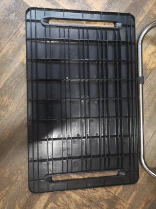 Reposapiés IKEA Negro