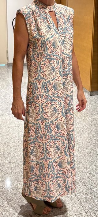 Vestido Largo Estampado