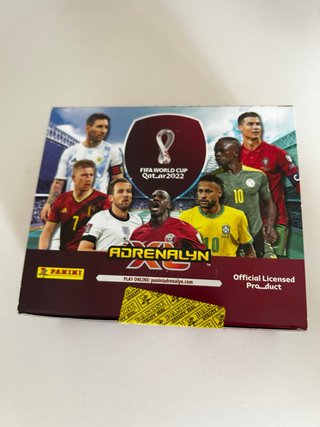 Caja Panini Mundial Qatar 2022 - 24 Sobres