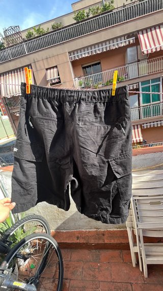Pantalones cortos negros Pull Bear