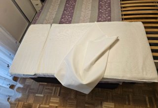 Cama extensible SLÄKT + Colchón ÖMSINT Ikea