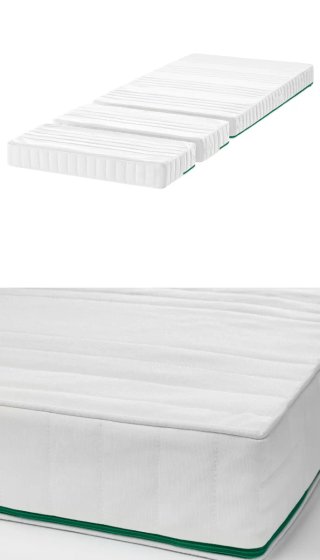 Cama extensible SLÄKT + Colchón ÖMSINT Ikea