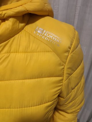Chaqueta Geographical Norway Amarilla Talla M