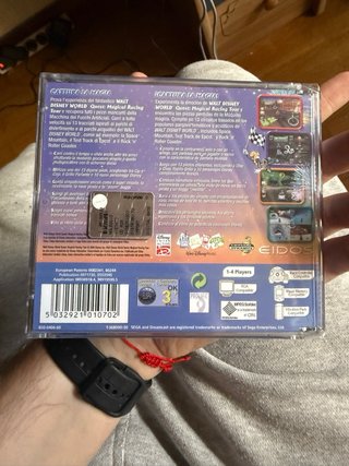 Walt Disney Racing Sega Dreamcast Precintado