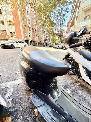 Vespa 50cc Negra Scooter