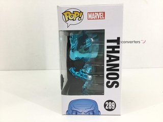 figuras modelismo funko thanos brillante azul