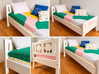 Cama infantil IKEA KRITTER + 2 colchones