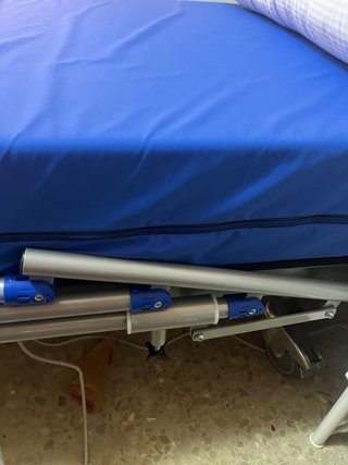Cama Ortopédica Madera y Metal