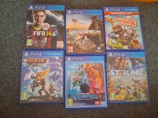 Lote de 6 Juegos para PS4