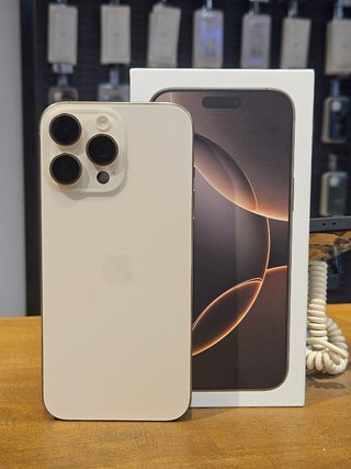 IPHONE 16 PRO MAX 256GB DESERT 97% BATERÍA