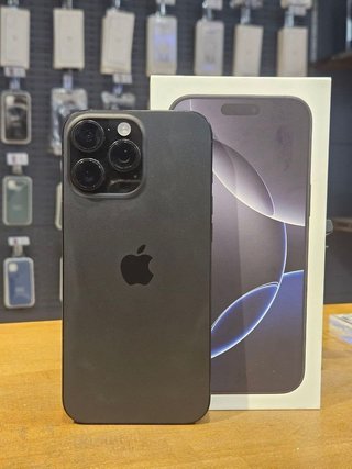 IPHONE 16 PRO MAX 256GB NEGRO 93% BATERÍA