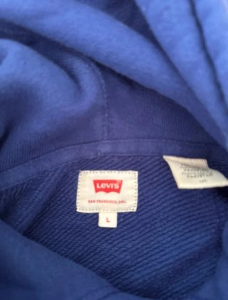 Sudadera Levi's azul hombre