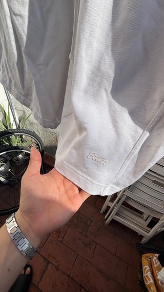 Pantalón Pull Bear Blanco Hombre