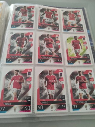 Lote Cartas Match Attax