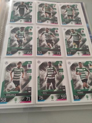 Lote Cartas Match Attax