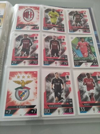 Lote Cartas Match Attax