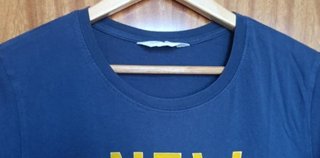 Camiseta H&M Universitario T.170 XS