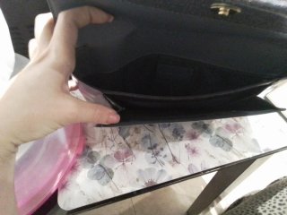 Bolso de mano Bimba y Lola plateado