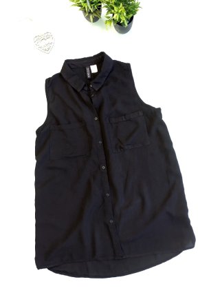 Camiseta sin mangas H&M Talla S