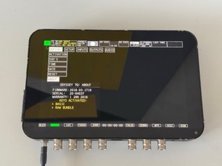 Convergent Design Odyssey 7Q – RAW Bundle activado