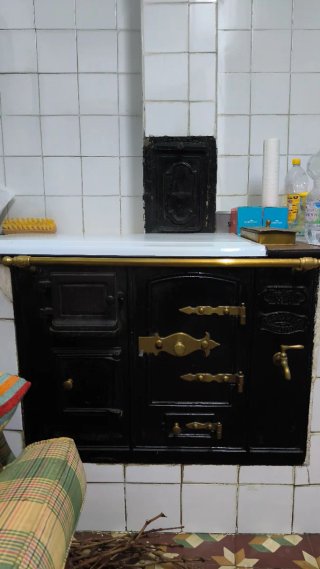 Cocina de leña antigua Marca: F. Salgado n°6 (Bilb