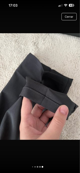 Pantalones Clásicos Gris