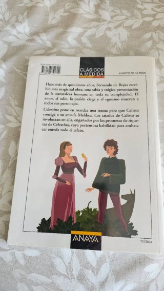 Libro de lectura La Celestina
