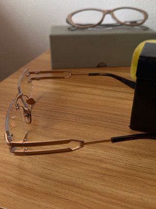 Gafas Balmain Doradas y Negras