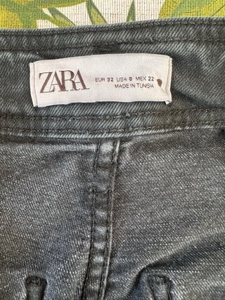 Pantalón Zara T 32 Wide Leg