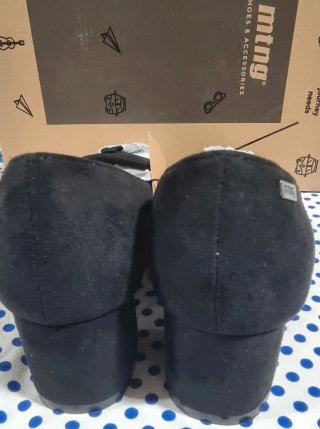 Zapatos Mustang Negros Talla 37 nuevos