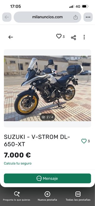 Suzuki V-Strom DL650XT Adventure