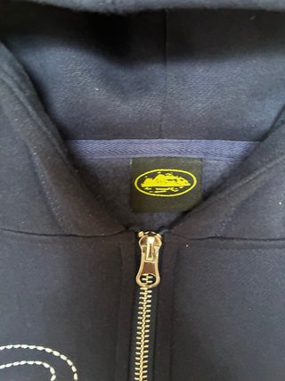 Sudadera Corteiz Azul con Logo