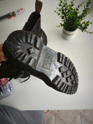Botas Dr. Martens granates