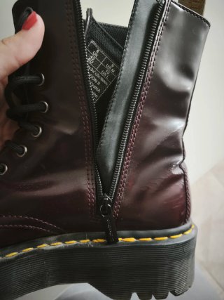 Botas Dr. Martens granates