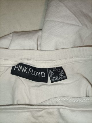 Camiseta Pink Floyd Blanca