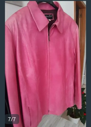 Chaqueta de piel Martin Martin, rosa Talla xxl