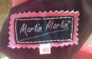 Chaqueta de piel Martin Martin, rosa Talla xxl