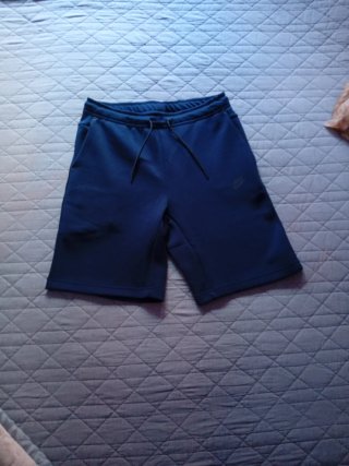 Nike Tech Fleece Shorts Azul