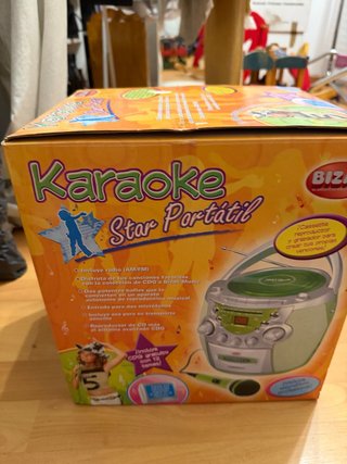 Karaoke Star Portátil Bizak