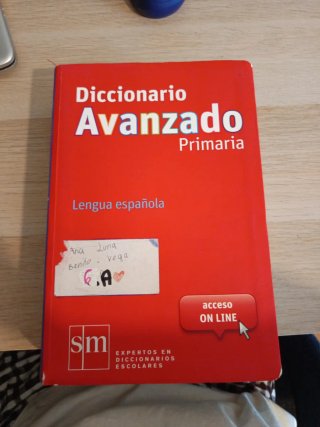 Diccionario avanzado primaria: lengua española de segunda mano por