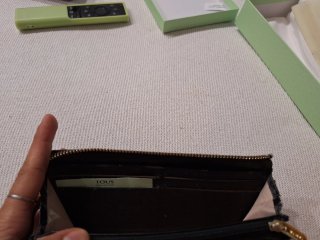 Cartera Tous Gris con Estampado
