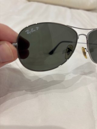 Gafas de Sol Ray-Ban Aviator Plateadas Polarizadas