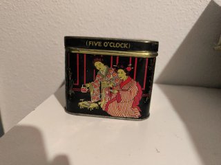 Caja de té Five O'Clock