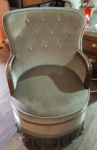 Sillón clásico descalzadora Champagne