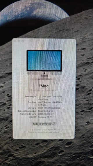 Apple iMac 27 pulgadas