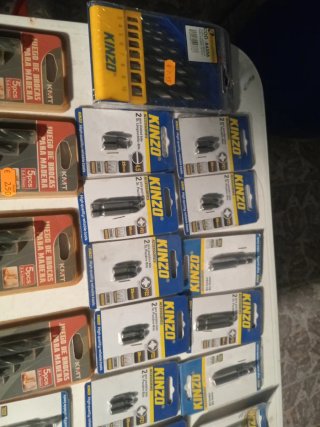 Juego de brocas para madera KINZO cierre tienda 50