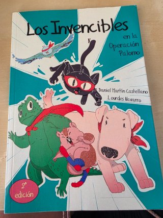 Libro los invencibles en la operación palomo