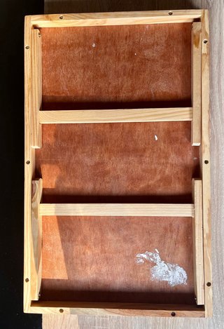 Bandeja de Cama de Madera
