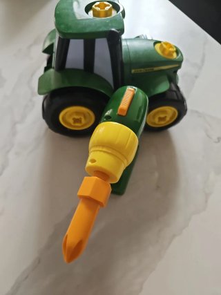 Tractor John Deere Juguete con Taladro