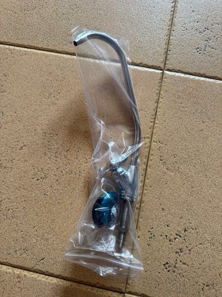Grifo para filtro Osmosis Azul/Plata NUEVO